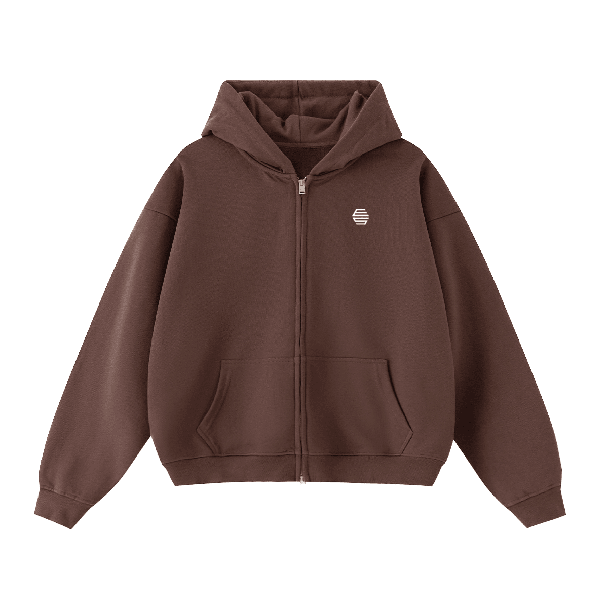 Cropped Zip Hoodie 01