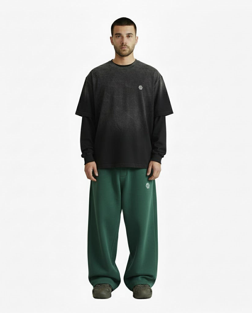 Wide-Leg Sweatpants (380GSM)